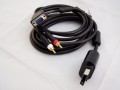 VGA Cable gold for HD with Optical Output for XBox360