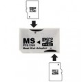 ProDuo auf Micro SD(HC) Adapter - Dual Socket