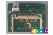 CF/IDE Adapter Dual, Master/Slave, IDE-Port 3,5 male