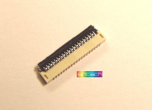 Connector to LCD Connection Cable (above) for NDS Lite