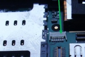 FPC Connector Buchse 3 (für Sensor) für iPhone 3G/3GS